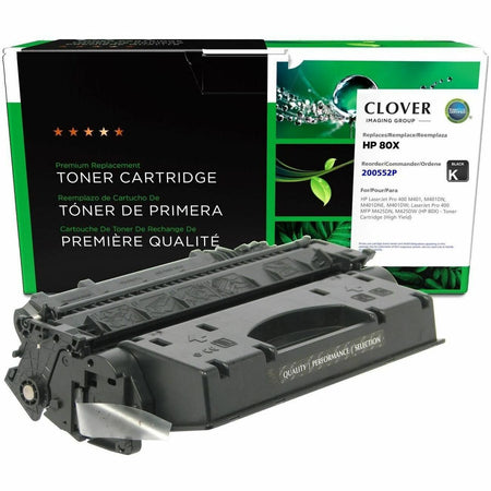 Clover Imaging Remanufactured High Yield Toner Cartridge for HP 80X (CF280X) - 200552P