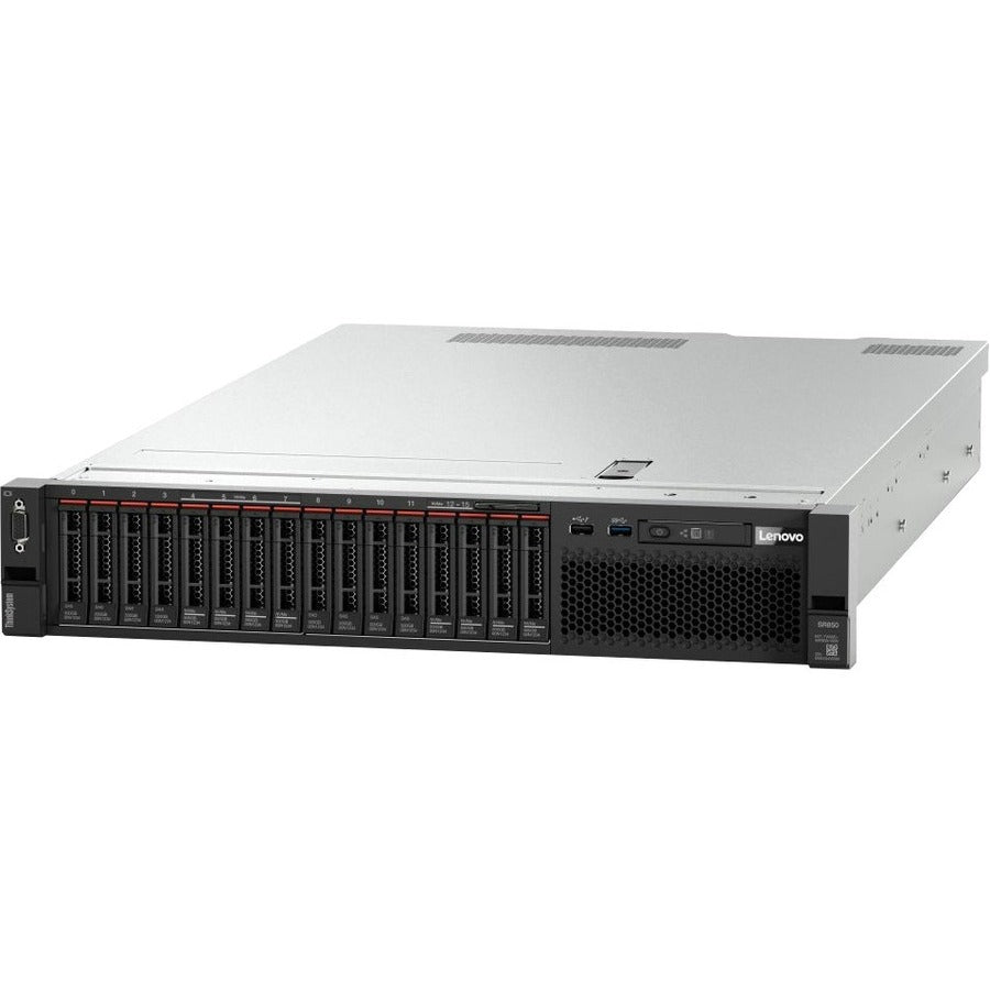 Lenovo ThinkSystem SR850 7X19A058NA 2U Rack Server - 4 x Intel Xeon Gold 6252 2.10 GHz - 128 GB RAM - Serial ATA/600 Controller - 7X19A058NA