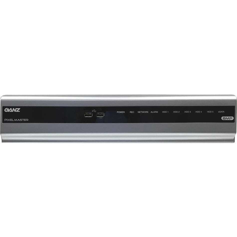 Ganz 16 Channel 4K Embedded NVR - 16 TB HDD - NR-16F85-8PRA-16TB