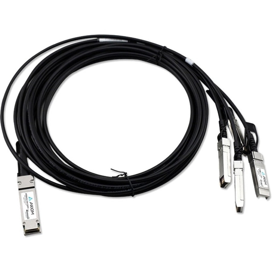 Axiom 100GBASE-CR4 QSFP28 to 4 SFP28 Passive DAC Extreme Compatible 1m - 10421-AX