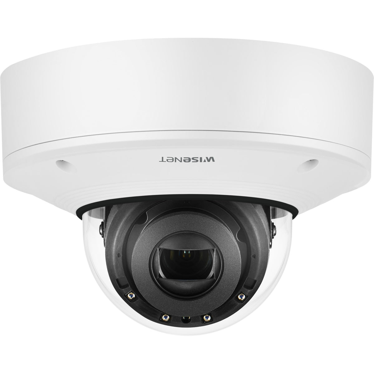 Wisenet XNV-6081R 2 Megapixel Outdoor HD Network Camera - Color, Monochrome - Dome - White - XNV-6081R