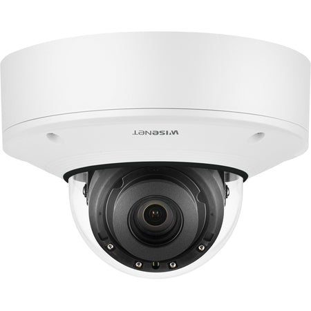 Wisenet XNV-8081R 5 Megapixel Outdoor Network Camera - Color - Dome - White - XNV-8081R