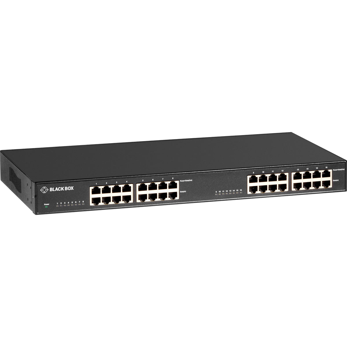 Black Box 16PT PoE+ Gb ENET Injector - LPJ016A-T-R2