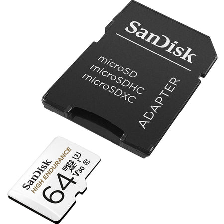 SanDisk High Endurance 64 GB Class 10/UHS-I (U3) microSDXC - SDSQQNR-064G-AN6IA