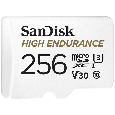 SanDisk High Endurance 256 GB microSD - SDSQQNR-256G-AN6IA