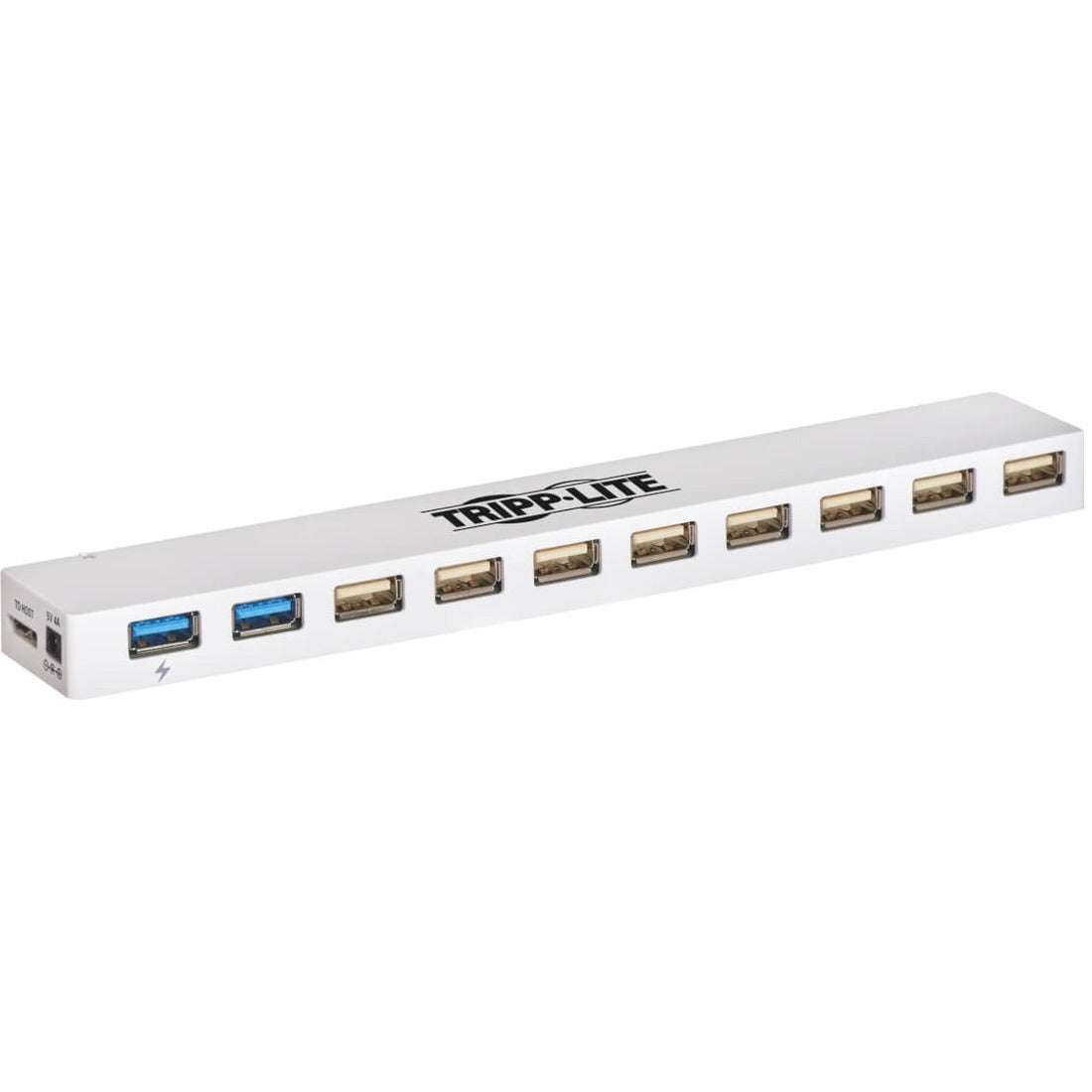 Tripp Lite by Eaton 10-Port USB 3.x (5Gbps) / USB 2.0 Combo Hub - USB Charging, 2 USB 3.x & 8 USB 2.0 Ports - U360-010C-2X3