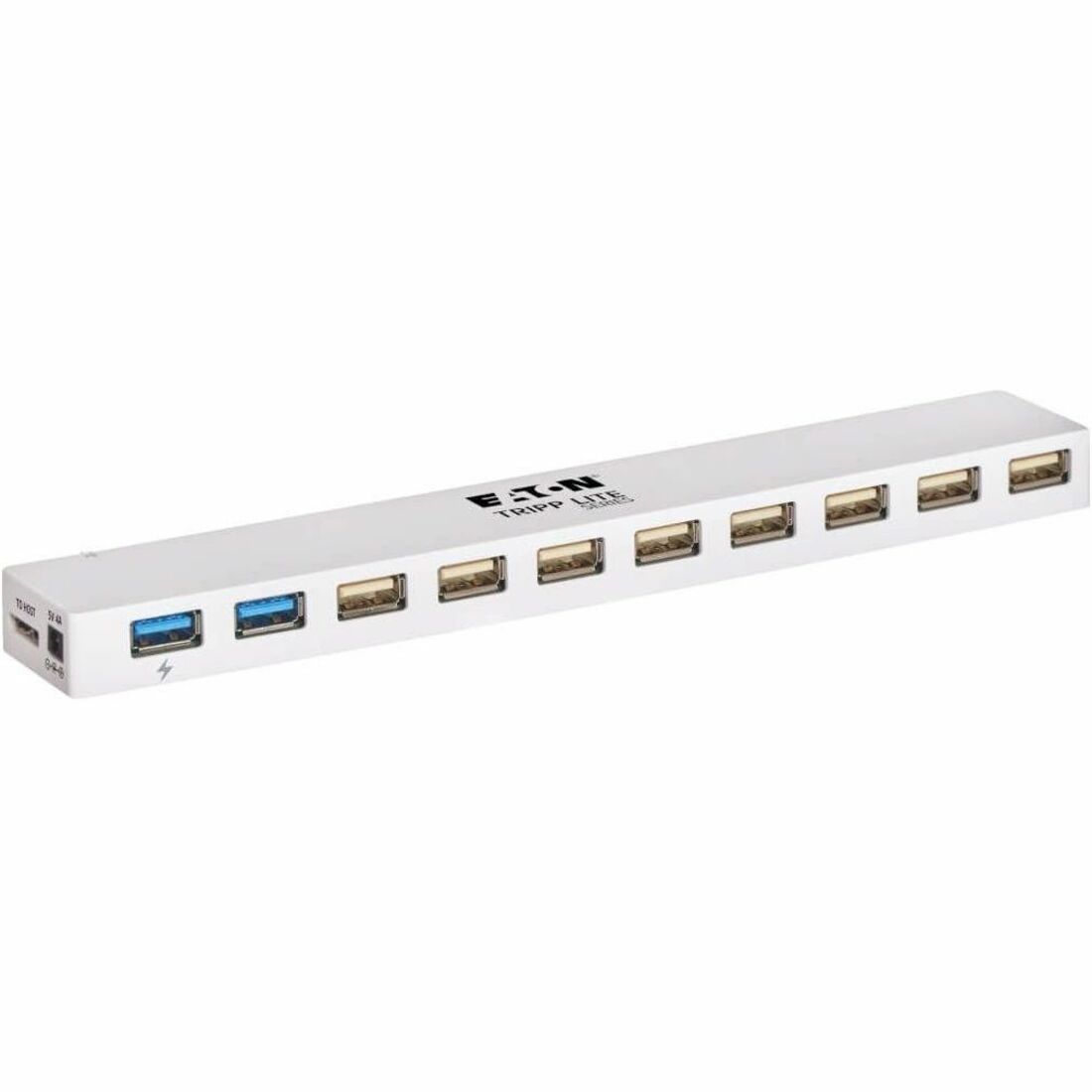 Tripp Lite by Eaton 10-Port USB 3.x (5Gbps) / USB 2.0 Combo Hub - USB Charging 2 USB 3.x & 8 USB 2.0 Ports - U360-010C-2X3