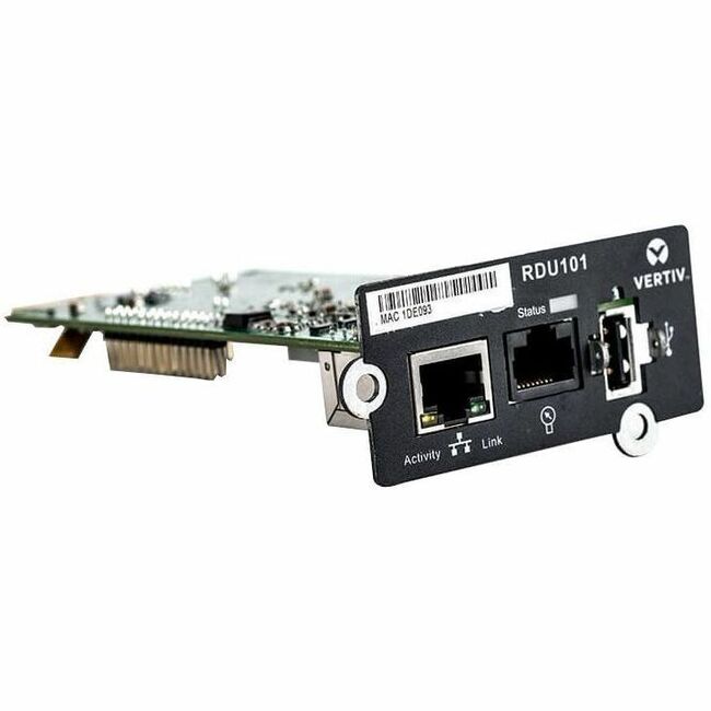 Vertiv Liebert IntelliSlot RDU101 - Network Card | Remote Monitoring - RDU101