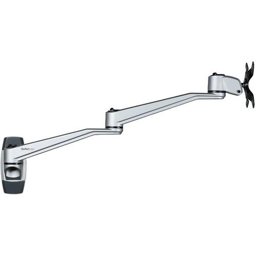 StarTech.com Wall Mount Monitor Arm, Articulating/Adjustable Ergonomic VESA Monitor Arm (20" Long), Display up to 34" (30.9lb/14kg) - ARMWALLDSLP