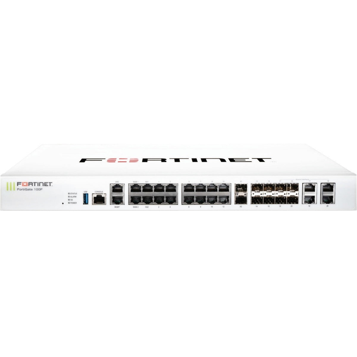 Fortinet FortiGate FG-100F Network Security/Firewall Appliance - FG-100F-BDL-950-12