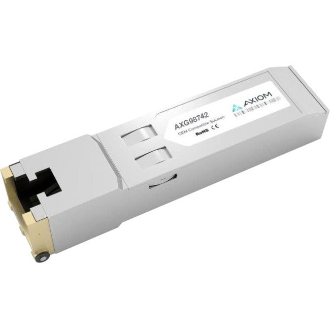 Axiom 10GBASE-T SFP+ Transceiver for Cisco - SFP-10G-T-S - TAA Compliant - AXG98742