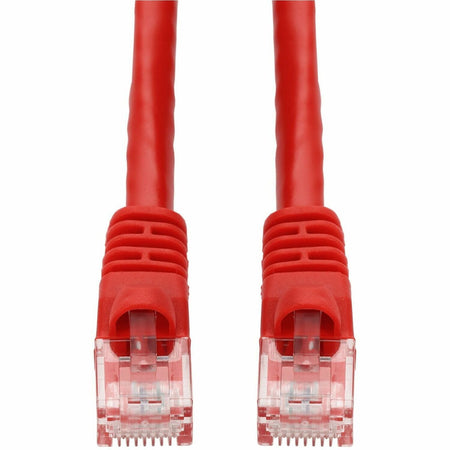 AddOn 15ft Red CAT 6 PVC Ethernet Cable Snagless Bubble Boot RJ-45 M/M - ADD-15FCAT6-RD