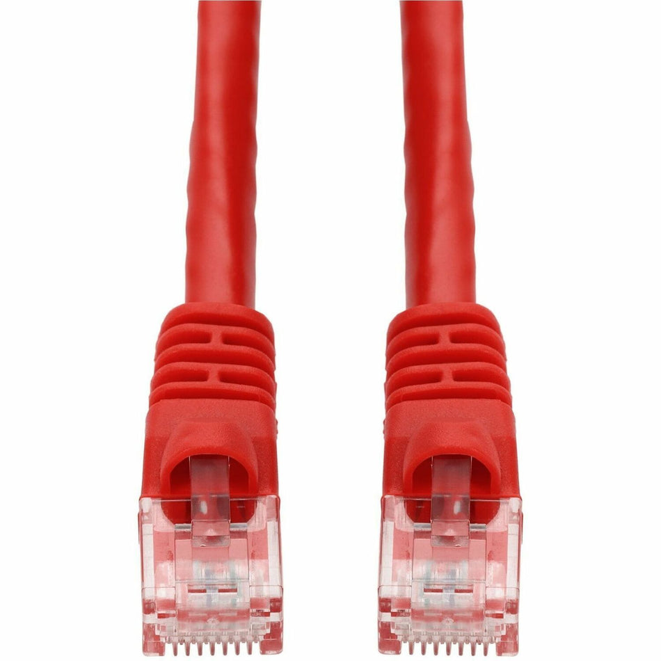 AddOn 15ft Red CAT 6 PVC Ethernet Cable Snagless Bubble Boot RJ-45 M/M - ADD-15FCAT6-RD
