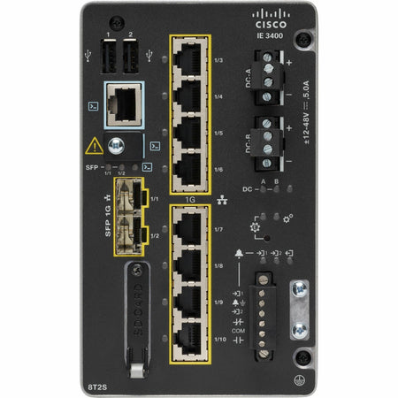 Cisco Catalyst IE-3400-8T2S Ethernet Switch - IE-3400-8T2S-E