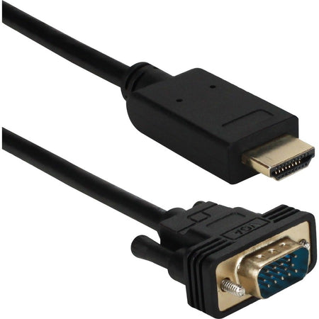 QVS 10ft HDMI to VGA Video Converter Cable - XHDV-10