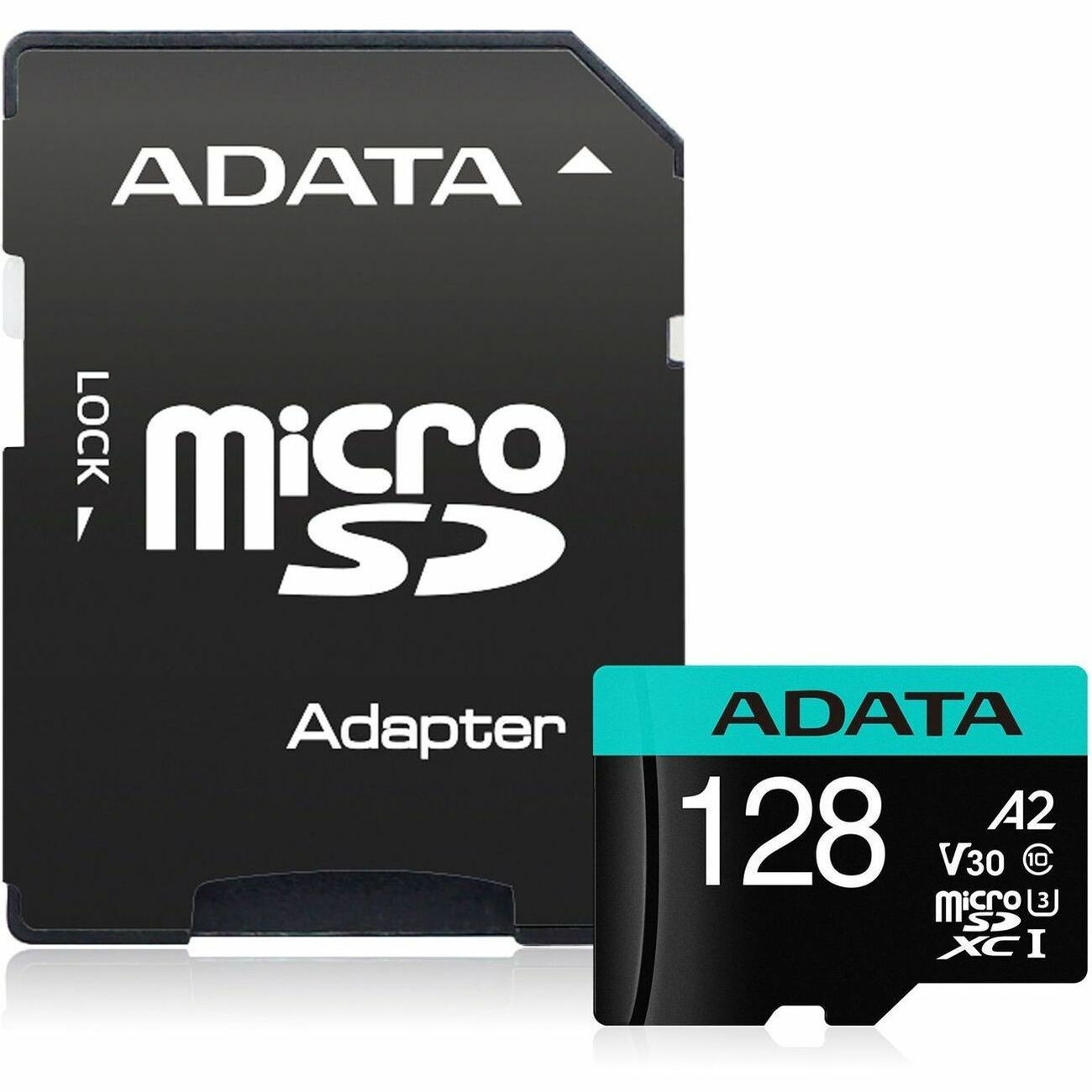 Adata Premier Pro 128 GB Class 10/UHS-I (U3) V30 microSDXC - AUSDX128GUI3V30SA2-RA1