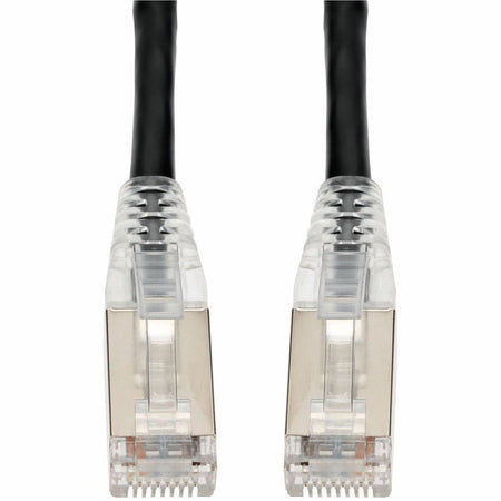 AddOn 5ft Black CAT 6A Shielded PVC Ethernet Cable Snagless Bubble Boot RJ-45 M/M - ADD-5FCAT6AS-BK