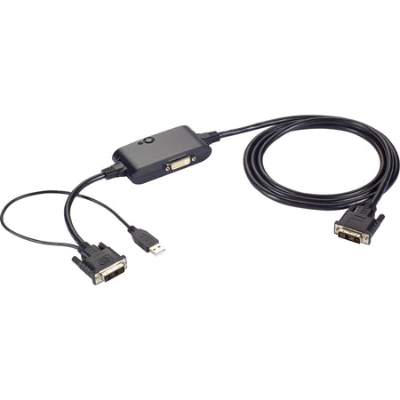 Black Box DVI-D Splitter Cable - USB Power - ACXSPL12-S