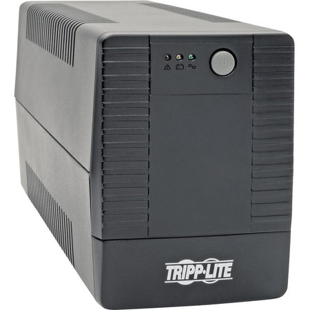 Tripp Lite by Eaton 600VA 360W Line-Interactive UPS - 6 NEMA 5-15R Outlets, AVR, 120V, 50/60 Hz, USB, Desktop - Battery Backup - BC600TU