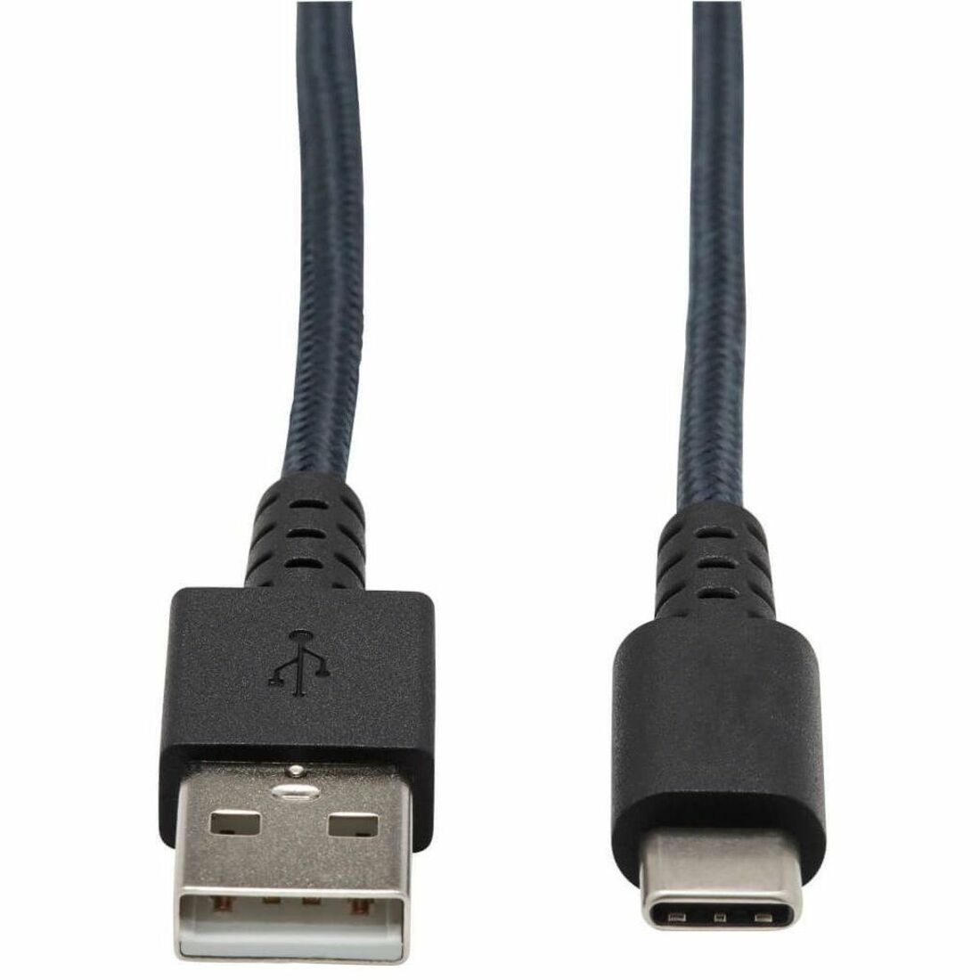Eaton Tripp Lite Series Heavy-Duty USB-A to USB-C Cable, USB 2.0, UHMWPE and Aramid Fibers, (M/M), Gray, 3 ft. (0.91 m) - U038-003-GY-MAX