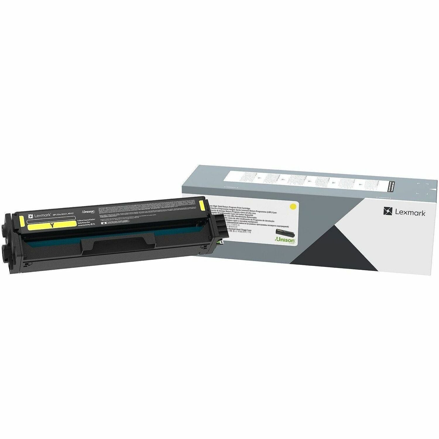 Lexmark Original Laser Toner Cartridge - Yellow Pack - 20N10Y0