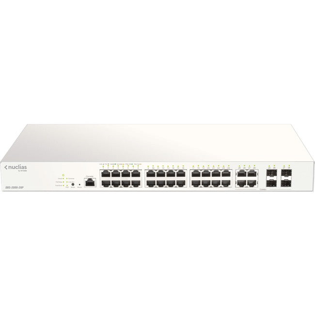 D-Link 28-Port Nuclias Cloud-Managed Switch - DBS-2000-28P