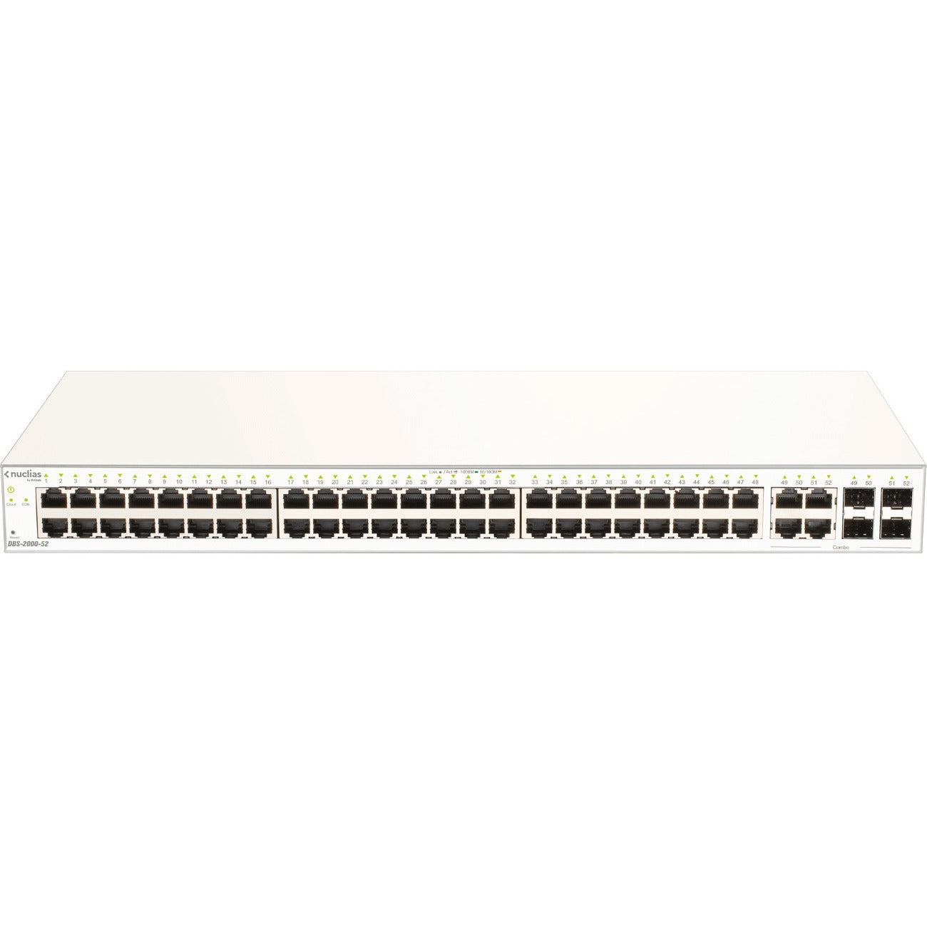 D-Link 52-Port Nuclias Cloud-Managed Switch - DBS-2000-52