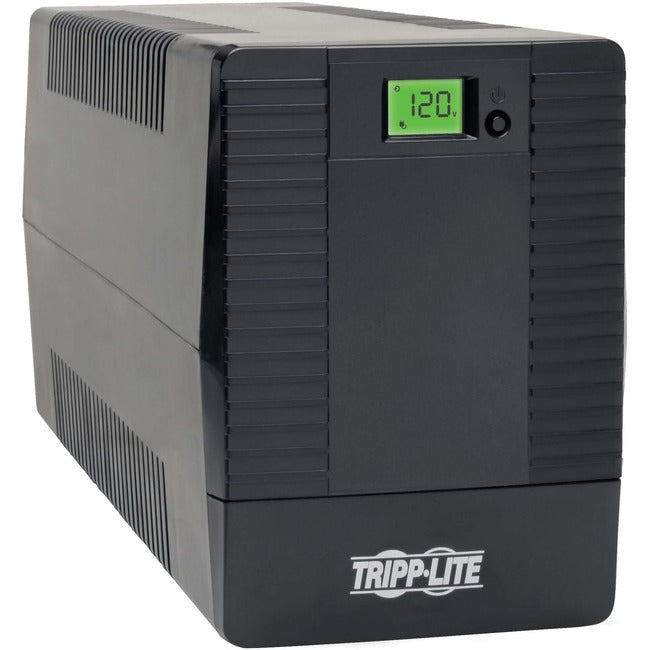 Tripp Lite by Eaton 1050VA 900W Line-Interactive UPS - 8 NEMA 5-15R Outlets, AVR, 120V, 50/60 Hz, USB, RS-232, LCD, Tower - Battery Backup - SMART1050TSU