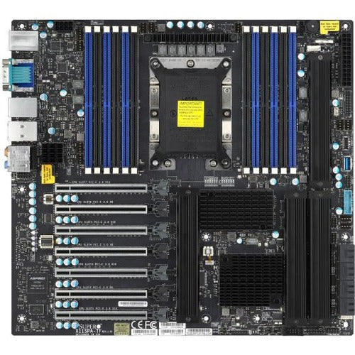 Supermicro X11SPA-T Workstation Motherboard - Intel C621 Chipset - Socket P LGA-3647 - Extended ATX - MBD-X11SPA-T-O