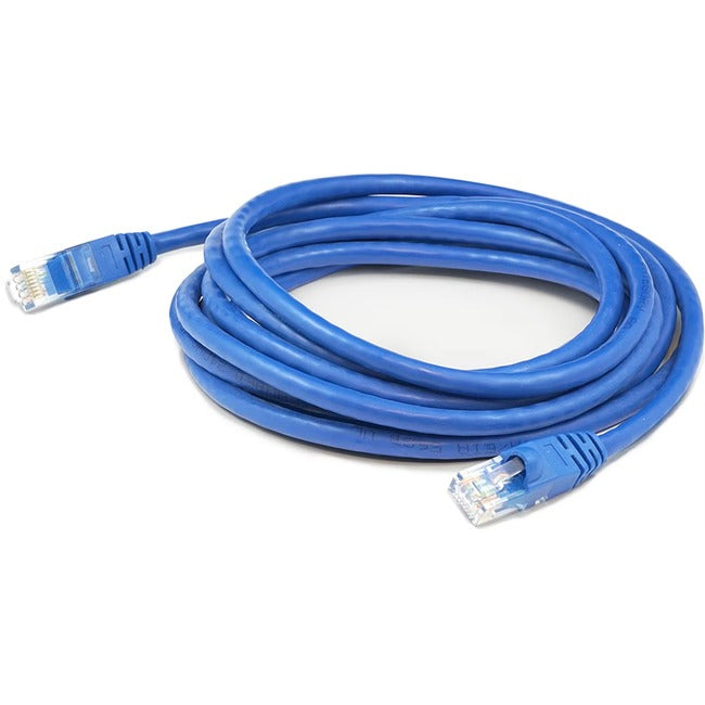 AddOn 1ft RJ-45 (Male) to RJ-45 (Male) Straight Blue Cat6 UTP PVC Copper Patch Cable - ADD-1FCAT6-BE
