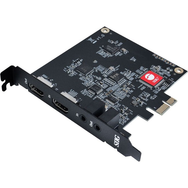 SIIG Live Game HDMI Capture PCIe Card 1080p - CE-H25111-S1