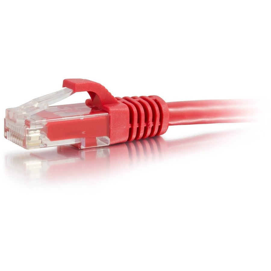 C2G 30ft Cat6a Snagless Unshielded (UTP) Network Patch Ethernet Cable-Red - 50813