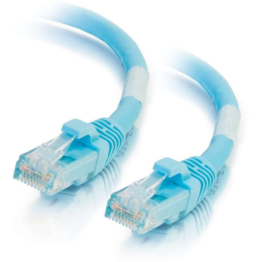 C2G 150ft Cat6a Snagless Unshielded (UTP) Network Patch Ethernet Cable-Aqua - 50876