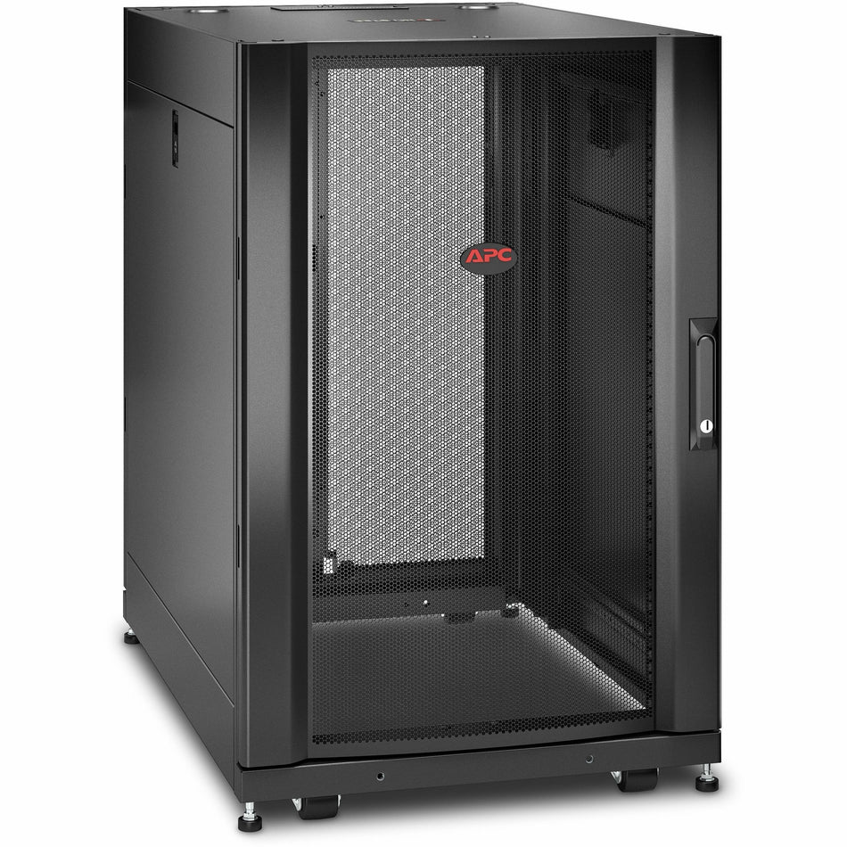 APC by Schneider Electric NetShelter SX 18U Server Rack Enclosure 600mm x 900mm w/ Sides Black - AR3006