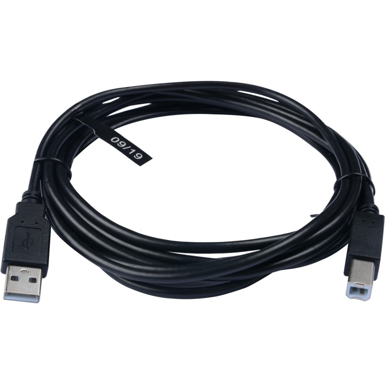 V7 Black USB Cable USB 2.0 A Male to USB 2.0 B Male 3m 10ft - V7E2USB2AB-03M