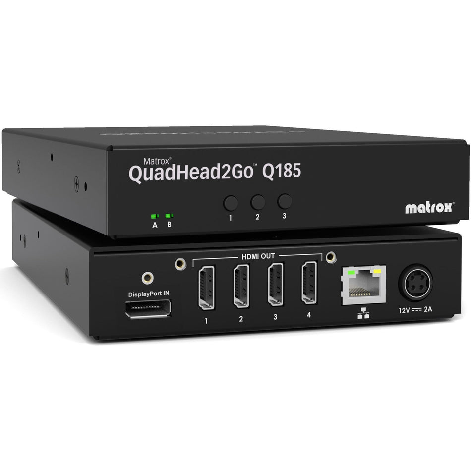 Matrox QuadHead2Go Q185 Multi-Monitor Controller Appliance - Q2G-DP4K