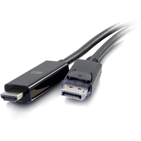 C2G 3ft DisplayPort to HDMI Cable - DP to HDMI Adapter Cable - DisplayPort 1.2 HDMI 2.0 - 4K 60Hz - M/M - 50193