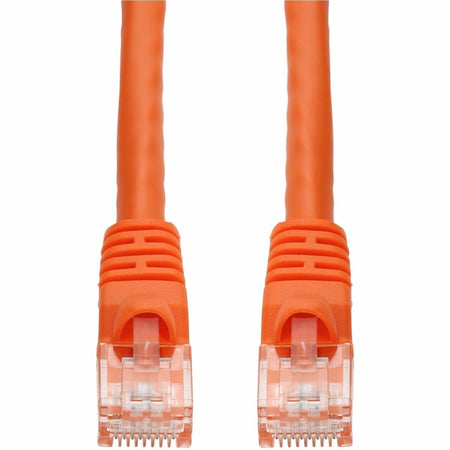 AddOn 2ft Orange CAT 6A PVC Ethernet Cable Snagless Bubble Boot RJ-45 M/M - ADD-2FCAT6A-OE