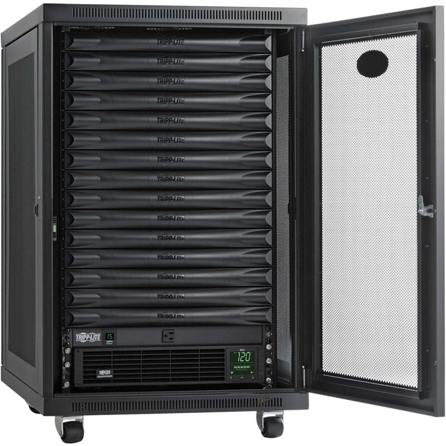 Tripp Lite by Eaton EdgeReady&trade; Micro Data Center - 15U, 1.5 kVA UPS, Network Management and PDU, 120V Kit - MDK1F15UPX00000