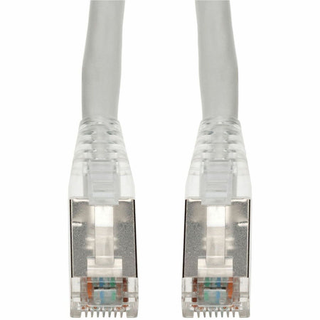 AddOn 6in White CAT 6A Shielded PVC Ethernet Cable Snagless Bubble Boot RJ-45 M/M - ADD-0.5FCAT6AS-WE