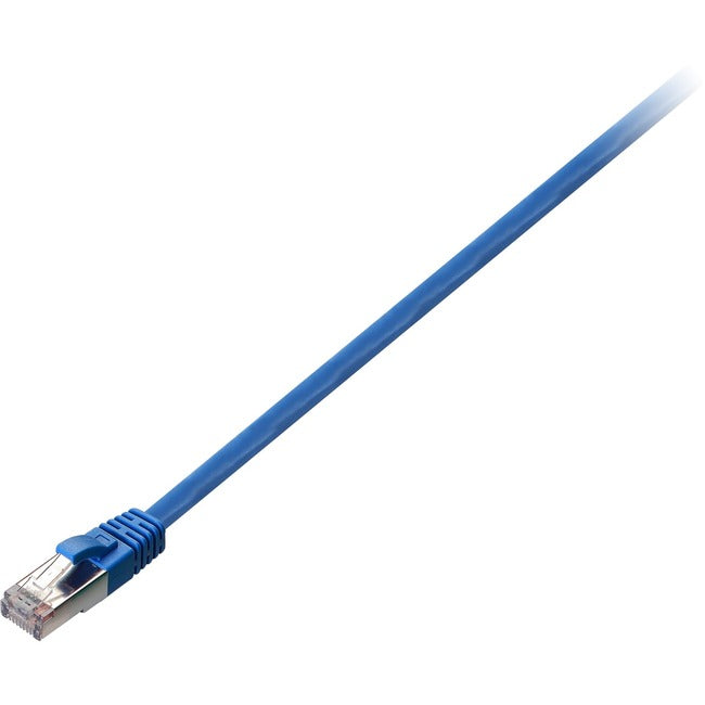 V7 Blue Cat6 Shielded (STP) Cable RJ45 Male to RJ45 Male 2m 6.6ft - V7CAT6STP-02M-BLU-1E