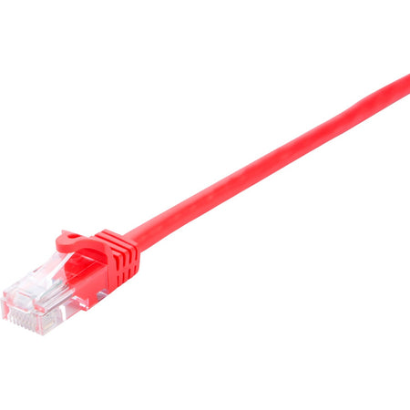 V7 Red Cat6 Unshielded (UTP) Cable RJ45 Male to RJ45 Male 5m 16.4ft - V7CAT6UTP-05M-RED-1E