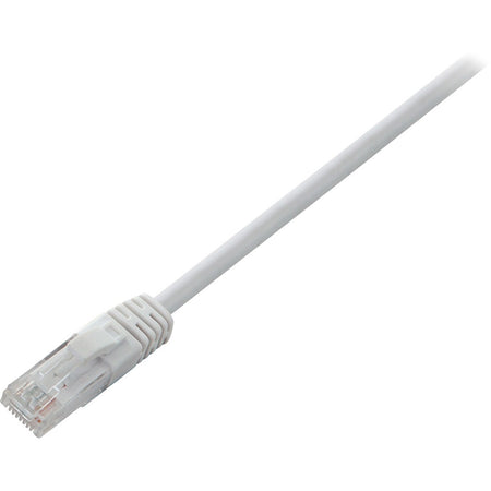 V7 White Cat6 Unshielded (UTP) Cable RJ45 Male to RJ45 Male 0.5m 1.6ft - V7CAT6UTP-50C-WHT-1E