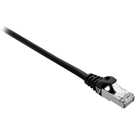 V7 Black Cat7 Shielded & Foiled (SFTP) Cable RJ45 Male to RJ45 Male 3m 10ft - V7CAT7FSTP-3M-BLK-1E