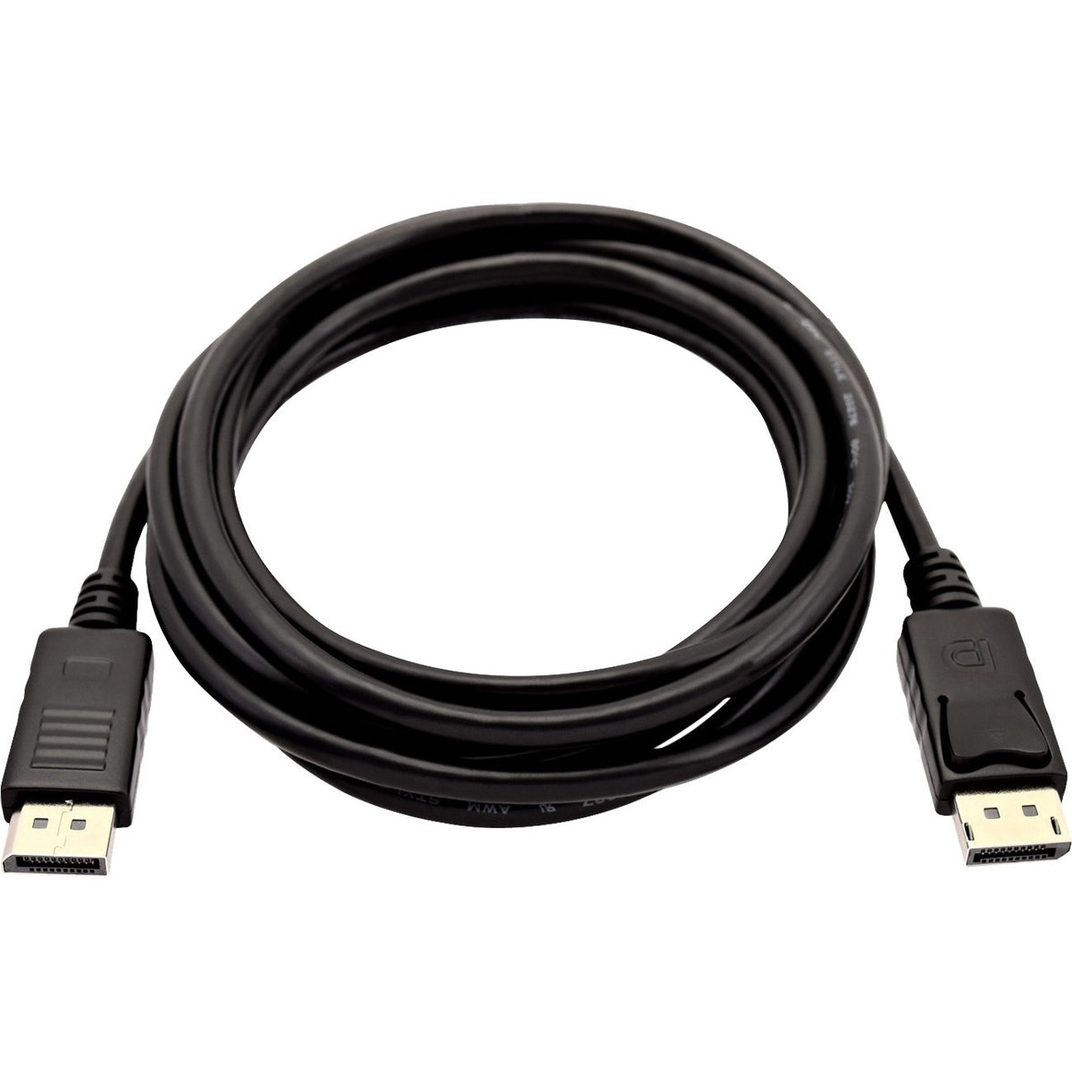 V7 Black Video Cable DisplayPort Male to DisplayPort Male 3m 10ft - V7DP2DP-03M-BLK-1E