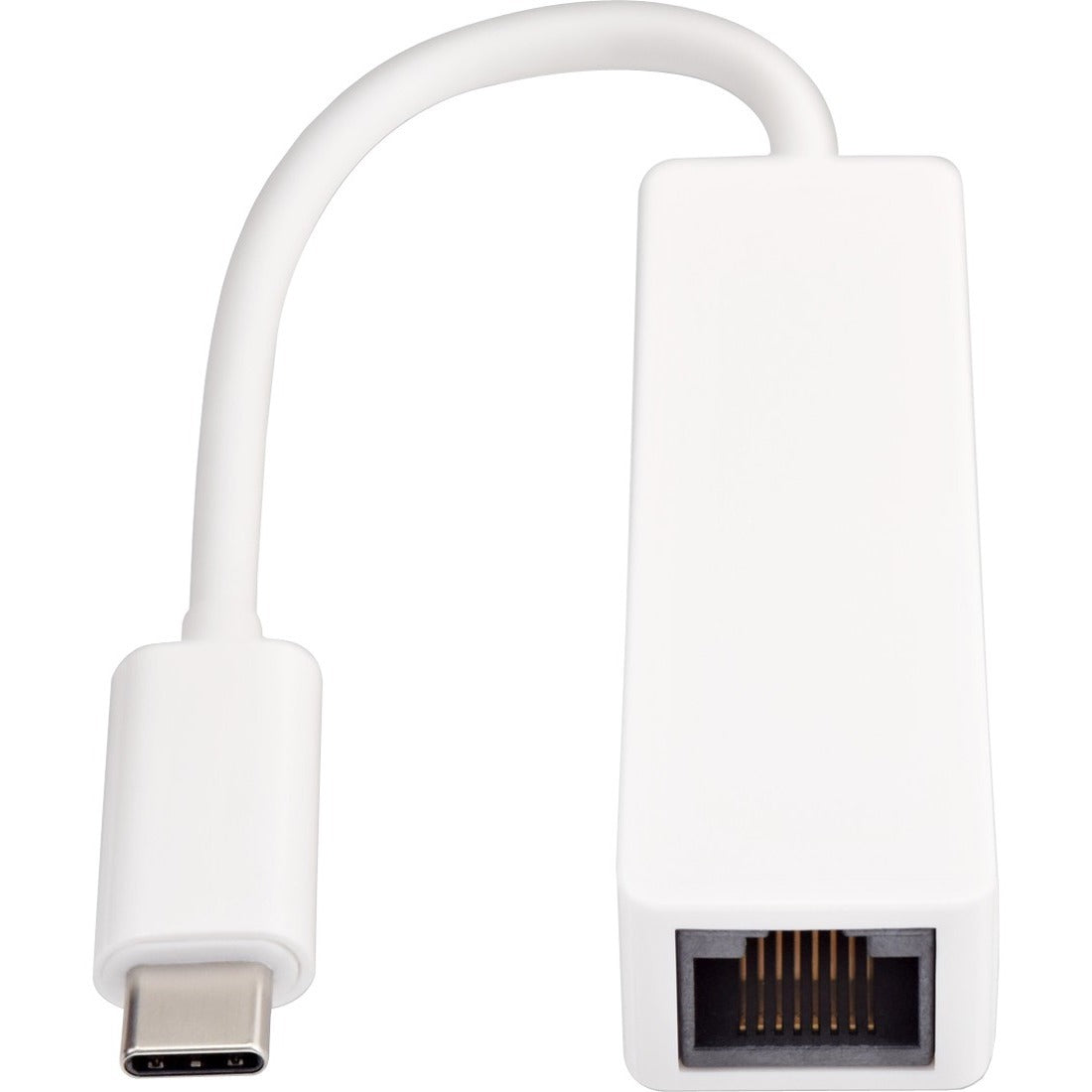 V7 White USB Video Adapter USB-C Male to RJ45 Male - V7UCRJ45-WHT-1E