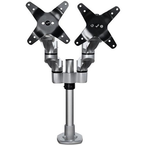 StarTech.com Desk Mount Dual Monitor Arm, Premium Articulating Desktop VESA Mount up to 27" (17.6lb/8kg) Displays, Height Adjustable - ARMDUALPS