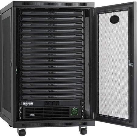 Tripp Lite by Eaton EdgeReady&trade; Micro Data Center - 15U, 1.5 kVA UPS, Network Management and PDU, 230V Kit - MDK2F15UPX00000