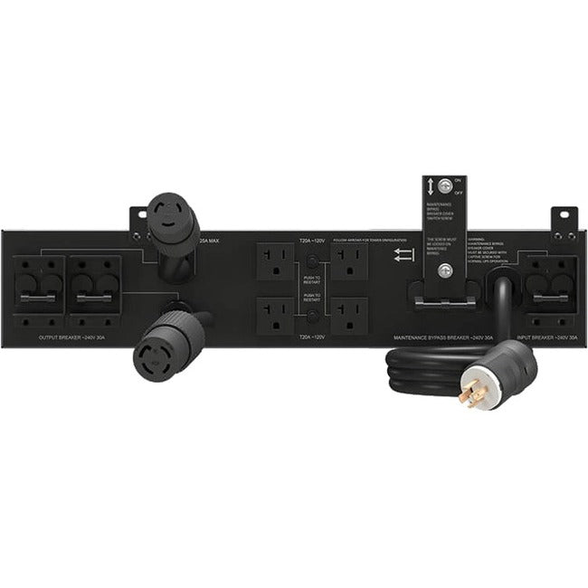 Vertiv Liebert POD PD5 - (4) NEMA 5-15/20R| (1) NEMA L14-30R| (1) NEMA L6-30R| UPS Maintenance Bypass for GXT5 (PD5-001) - PD5-001