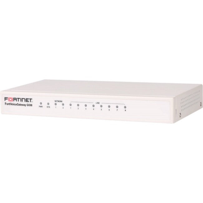 Fortinet FortiVoice FVG-GO08 VoIP Gateway - FVG-GO08-BDL-247-36
